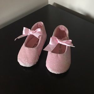 Toddler girls ballet shoes